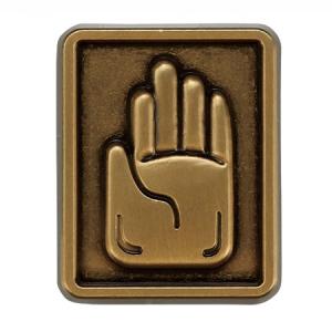 一番くじ ジョジョの奇妙な冒険 ダイヤモンドは砕けない STAND RUSH! H賞 メタルピンズコレクション 手のひら 単品 アニメ キャラ グッズ