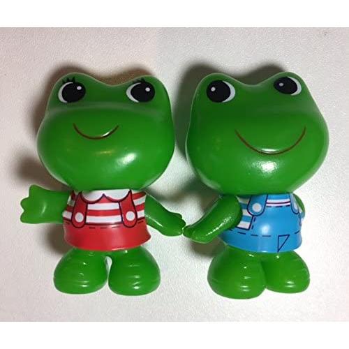 コルゲンコーワ　ケロちゃん＆コロちゃん 洋服Ver. ソフビ 全2種セット 6cm【非売品】