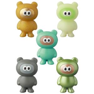 VAG33 たぬきゅんフレンズ 全5種セット 夢眠ねむ VINYL ARTIST GACHA メディコムトイ