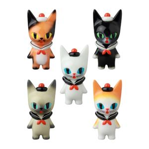 VAG39 my Little Teo 全5種セット 黒ねこ意匠 VINYL ARTIST GACHA