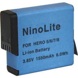 Tkg』 NinoLite AHDBT-801 / AHDBT-501 / AABAT-001 / AJBAT-001 対応バッテリー  ゴープロ HERO 5 / 6 / 7 / 8 / Gopro Hero 2018 用リチウムイオン充電式電池｜mixy4
