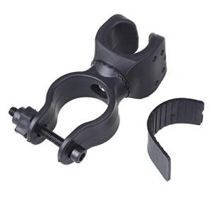 B024_TKG』自転車用ライトホルダー,ライトクランプ取付ブラケット、簡単取付け！軽量！360度回転可能！