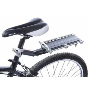 B034』自転車荷台・後付けリアキャリア、工具不要！シートポストに取付け簡単！