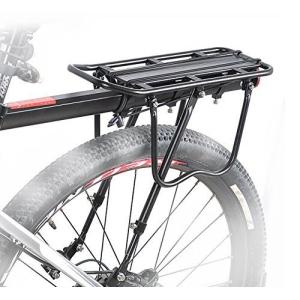 B035』 工具付き! 自転車荷台最大25Kg可・後付けリアキャリア、パニアバッグ対応！シートポストに取付け簡単！