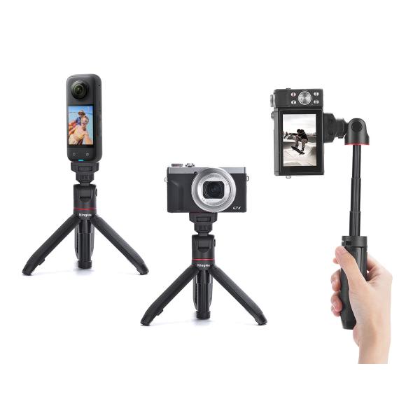 ミニ延長三脚グリップ 一眼レフカメラ / スマホ / Insta360  X5 / X4 Air/ ...