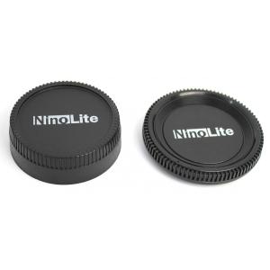 TKG」 NinoLite ニコン Fマウントレンズ用リアキャップとNikonカメラボディ用キャップ...