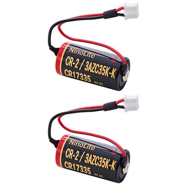 NinoLite CR-2/3AZC35K-K 対応 大容量 リチウムリチウム電池 ２個セット 、S...