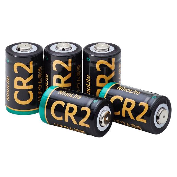 NinoLite CR2 リチウム電池 ５個セット 大容量９００ｍAh、Switch bot、レーザ...