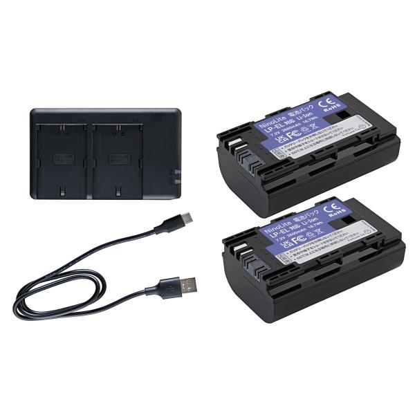 NinoLite 3点セット LP-EL・スピードライト EL-5 / EL-1 対応充電式バッテリ...