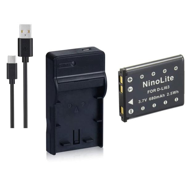 TKG』 セット DC83+D-LI63/D-LI108 対応互換バッテリー + USB型充電器のセ...