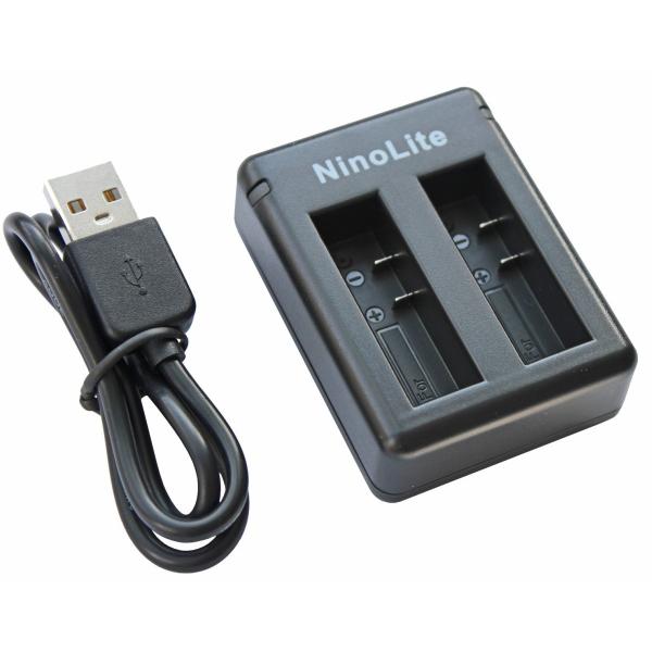 tkg』NinoLite DC_AB10 USB型バッテリー充電器、Xiaomi Yi-4K / Y...