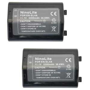 2個セット ニコン EN-EL4a EN-EL4 Li-ionリチャージャブル互換バッテリーNikon D3 D300 D700 等対応