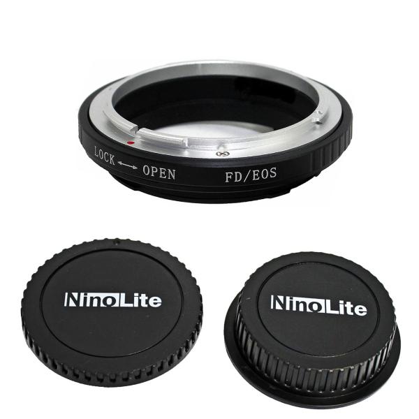 TKG』 NinoLite ３個セット FD-EOS アダプター ＋ キャノン EFレンズ &amp; EO...