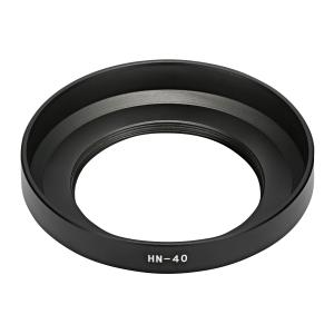 NinoLite HN-40 、Z DX 16-50mm f/3.5-6.3 VR 用レンズフード、フィルターやレンズキャップ取付可能