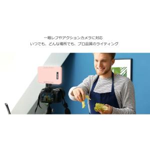 LEDセルフィーライト 自動調光 スマート光セ...の詳細画像3