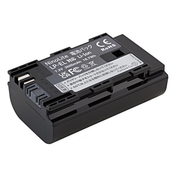 NinoLite LP-EL 対応バッテリー、スピードライト EL-1用 、純正品より１．３５倍以上...