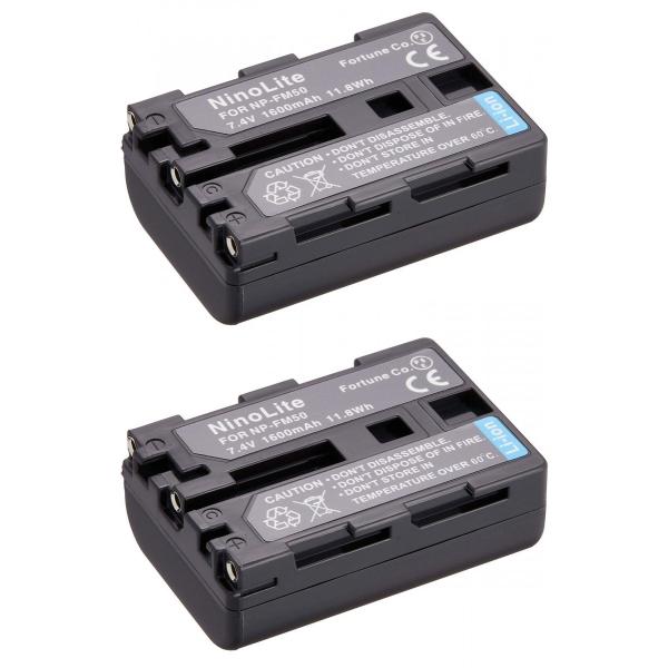 TKG』 【２個セット】NP-FM50 ソニー互換バッテリーのお得な２個セット