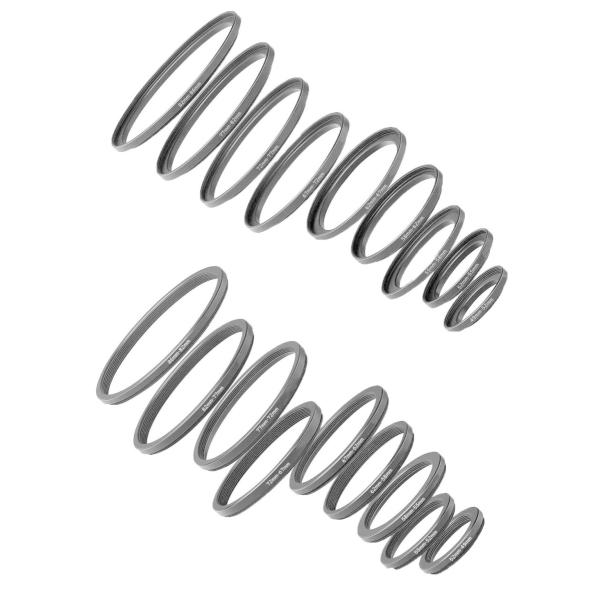 TKG』NinoLiteカメラレンズ用アダプタリング１８個セット、49-86mmステップアップリング...