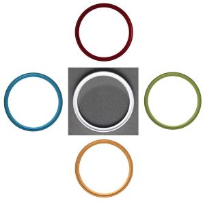 望遠レンズフード メタル/金属製【フード径49mm〜77mm 選択自由