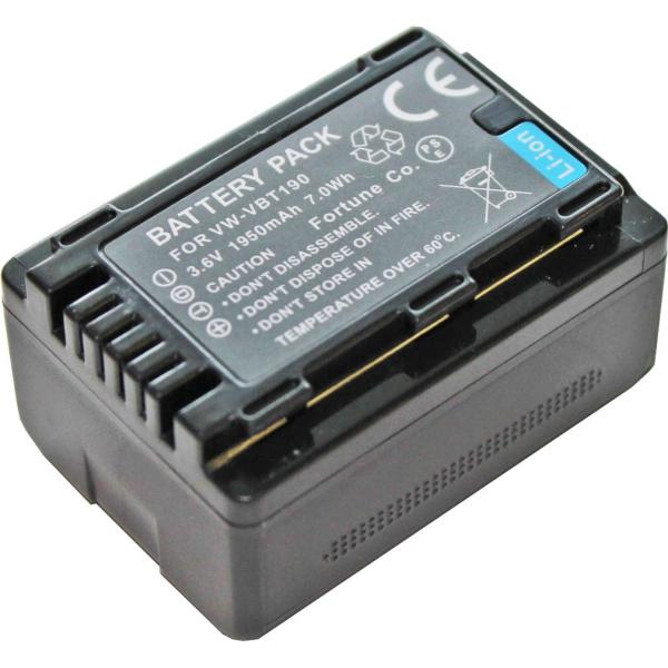 TKG』  VW-VBT190-K パナソニック互換バッテリー HC-V360M HC-V230M ...