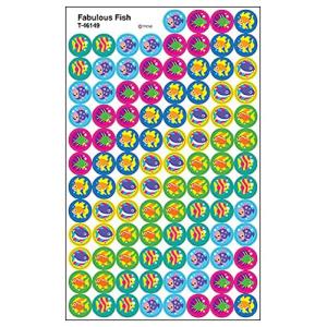 Trend Enterprises トレンド ごほうびシール カラフル おさかな 800片 Trend superSpots Stickers Fabulous Fish T-46149