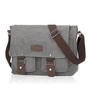 メンズ 帆布 肩掛け キャンバスバッグ ショルダーバッグ