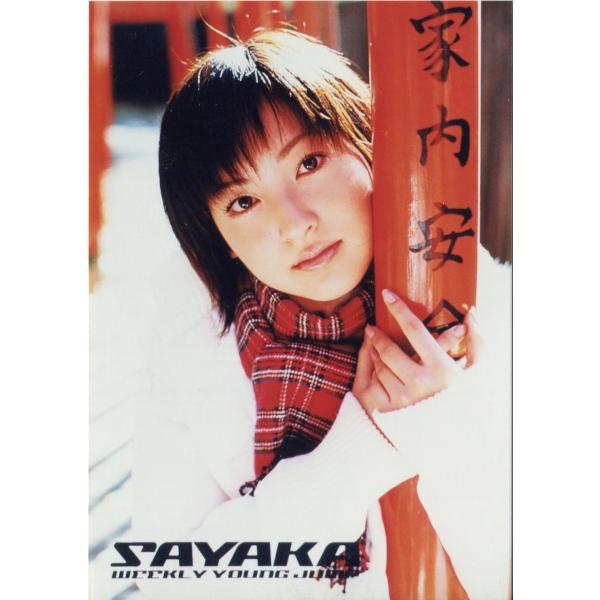 【生写真】 SAYAKA(神田沙也加) 週間ヤングジャンプ 2002年6・7合併号特別付録生写真