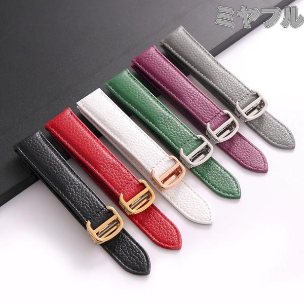 【互換品】腕時計 交換ベルト 修理 革ベルト ストラップ 16mm 17mm 18mm 19mm 2...