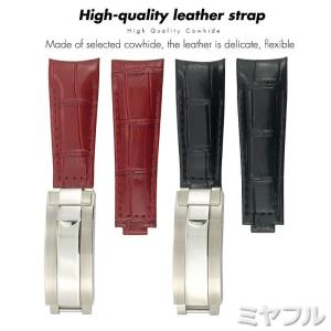 For OMEGA オメガ 社外品 時計バンド 幅19/20/22mm イタリア高級本革