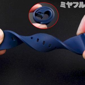 【互換品】腕時計用ベルト バンド シリコン 2...の詳細画像3