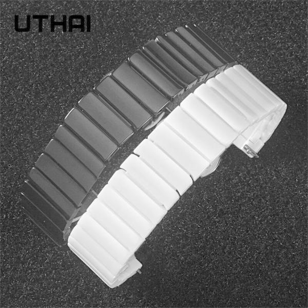 【互換品】腕時計用ベルト バンド セラミック 20.22.24ｍｍ 38mm-40mm 42mm-4...
