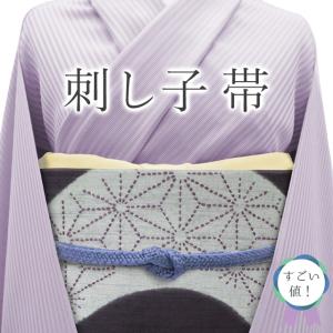 龍村美術織物 開き名古屋帯 全通 西陣 二重太鼓仕立 丹色 七曜