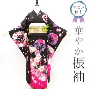 袋帯　振袖　成人式　美品　ピンク　花柄 　華やか　六通　中古　Ｏ-178 袋帯 振袖 成人式 美品 ピンク 花柄 華やか 六通 中古 O-178の通販は