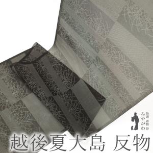 平和屋着物＊夏物 長襦袢 反物 着尺 流水萩楓紋紗 生成り色 麻 逸品 未
