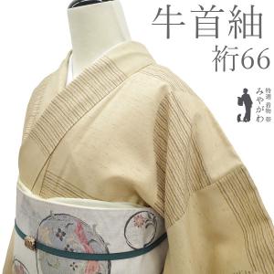 大島紬 着物 着尺 反物 本場大島紬 藤絹織物 藤白泥 正絹 横双絣 白