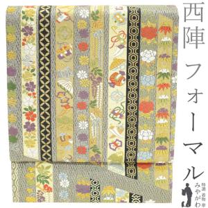 正絹袋帯唐織/西陣織/未仕立/レーディス和装/未使用 正絹袋帯唐織/西陣織/未仕立/レーディス和装/未使用の通販 by