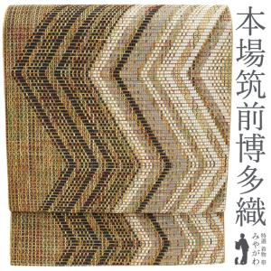 平和屋着物＊夏物 アンティーク 大正ロマン 九寸名古屋帯 駒刺繍 雪輪