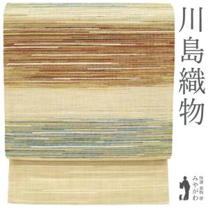 名古屋帯 八寸 本場筑前博多織 福絖織物 正絹 Palette パレット ローズ