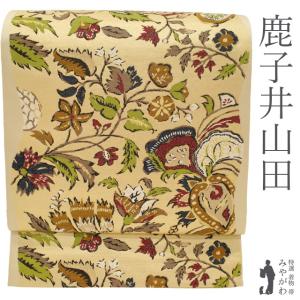 平和屋着物●洛風林　工芸帯地　六通柄　本袋帯　作家物　枝花文　黒地　金糸　正絹　逸品　CABE4728hy 平和屋着物○洛風林 工芸帯地 六通柄 本袋帯 作家物 枝花文 黒地 金糸