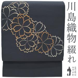 城間栄順 名古屋帯 八寸 沖縄県 琉球紅型 本場琉球紅型 びんがた 藍型