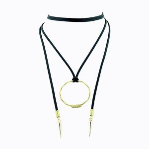 STRUNG/ストラング チョーカー Choker Chord Black Gold プレゼントプレゼント アクセサリー｜miyaji-onlineshop