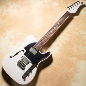 Kz Guitar Works/Kz TL Trad Semi-Hollow 22 2H5 1P Korina See-Through White