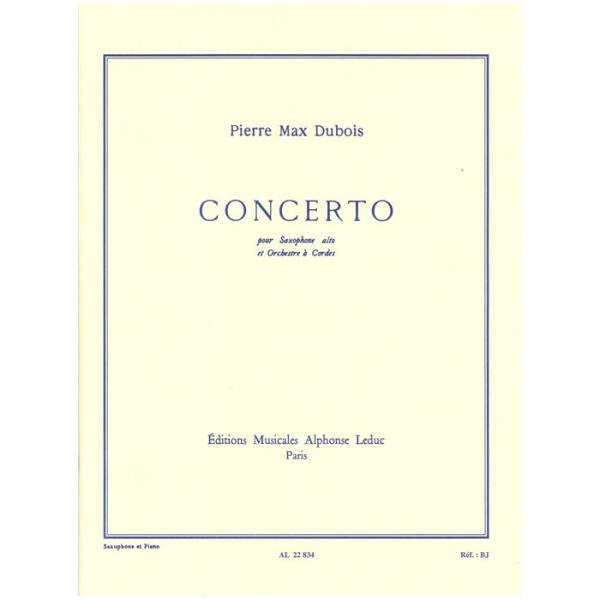 サックス楽譜 アルト・サクソフォーンと弦楽のための協奏曲/Concerto pour saxopho...