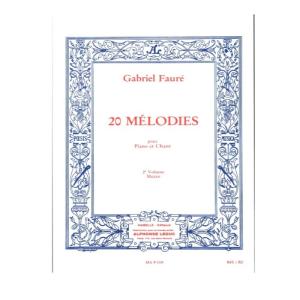 声楽楽譜 20の歌曲集第２巻（メゾ・ソプラノ用）/20 Melodies 2