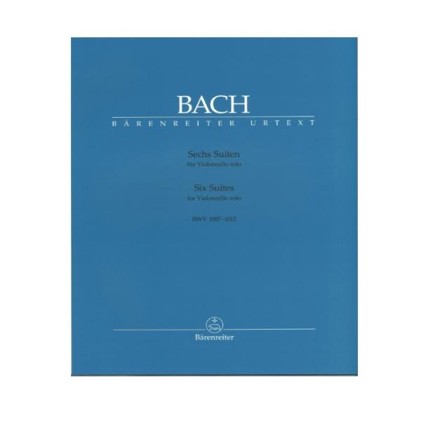 【チェロ楽譜】無伴奏チェロ組曲 BWV 1007-1012：新バッハ全集改訂版に基づく