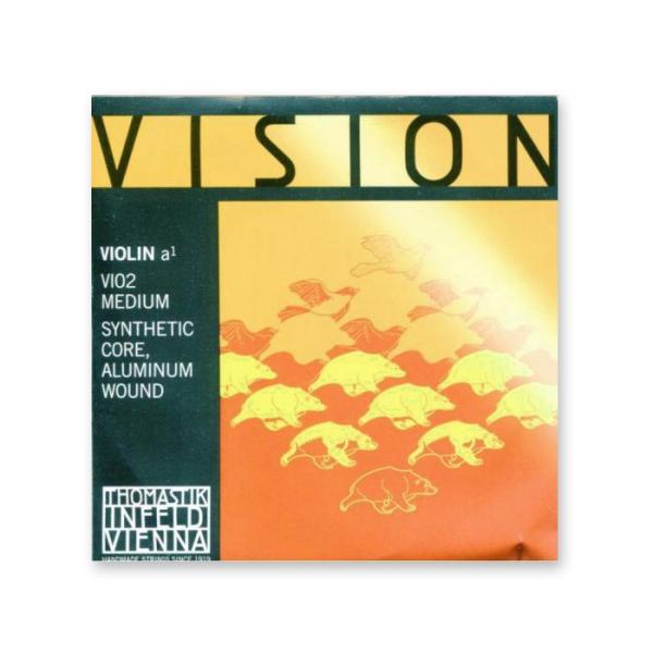 ヴァイオリン弦 VISION(ヴィジョン)Ａ 1/16サイズ用 ※メール便対応