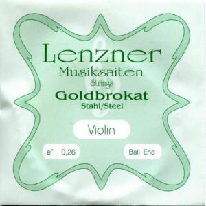 ヴァイオリン弦 Goldbrokat(ゴールドブロカット)Ｅ 0.26 ※メール便対応｜miyaji-onlineshop