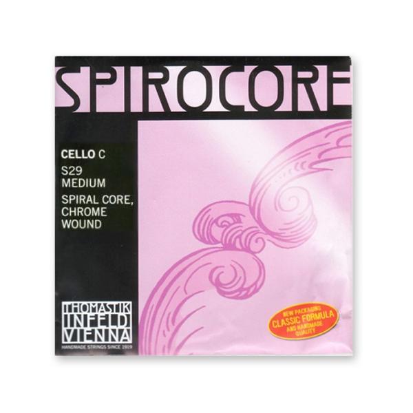 チェロ弦 SPIROCORE(スピロコア)Ｃ ※メール便対応