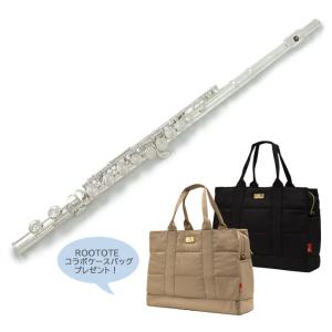 ヤマハフルートYFL372 オフセットリングキー 頭部管銀製 Eメカ付