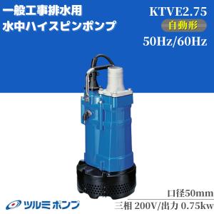 エバラポンプ ステンレス製 水中ポンプ 200V 40P7276.75 40P7275.75